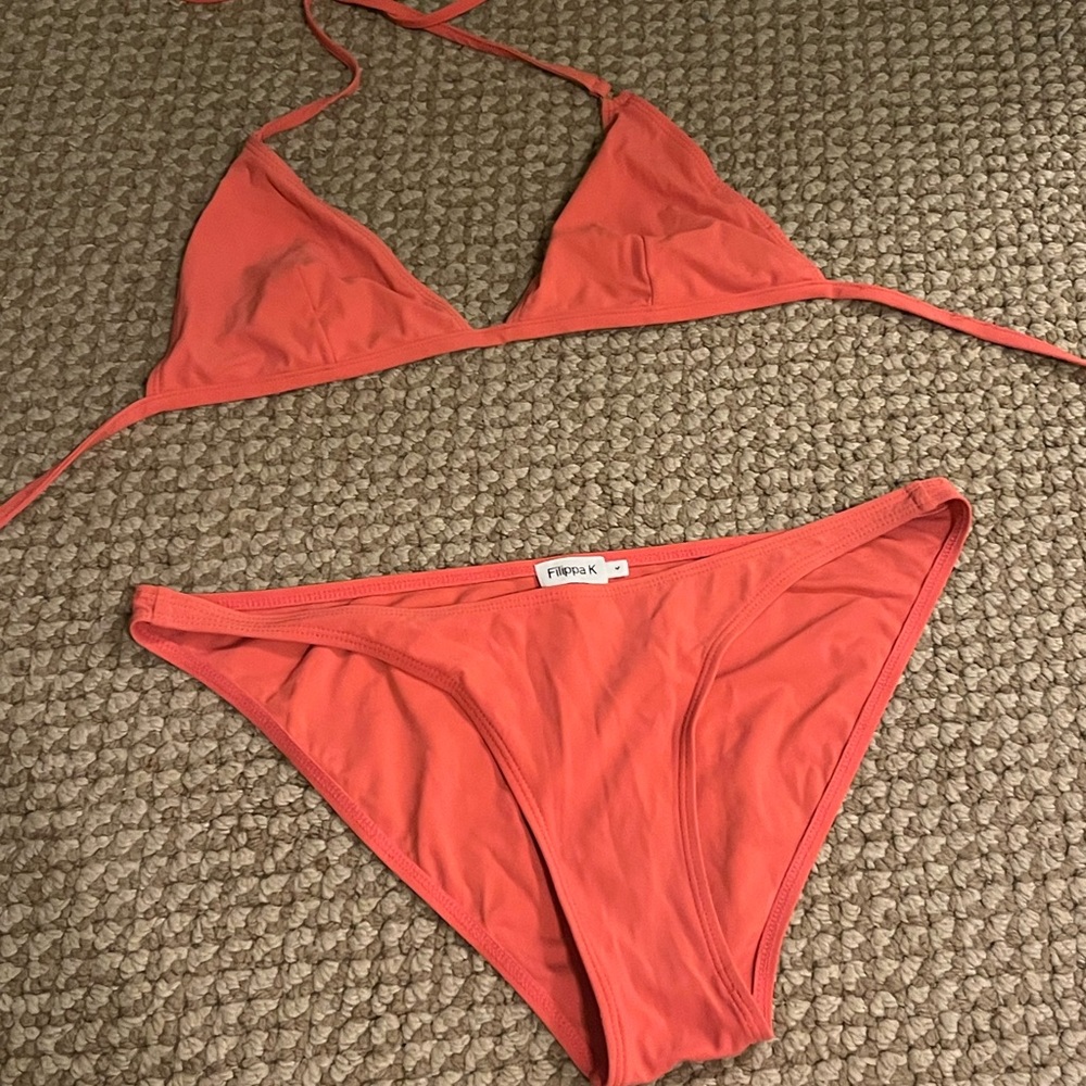 Medium Filippa K Coral Pink Swimsuit